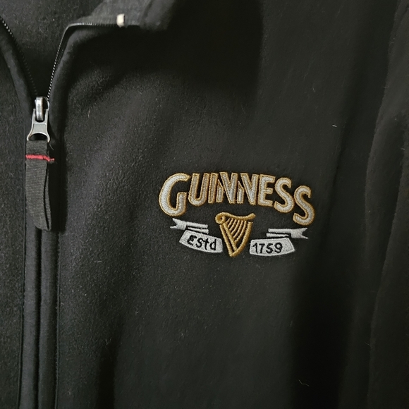 Guinness Full Zip Fleece Size XXL - Picture 7 of 7